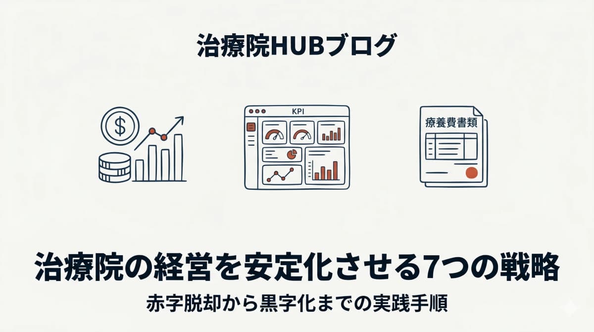 鍼灸院の経営を安定化させる7つの戦略|赤字脱却から黒字化までの実践手順【2026年版】