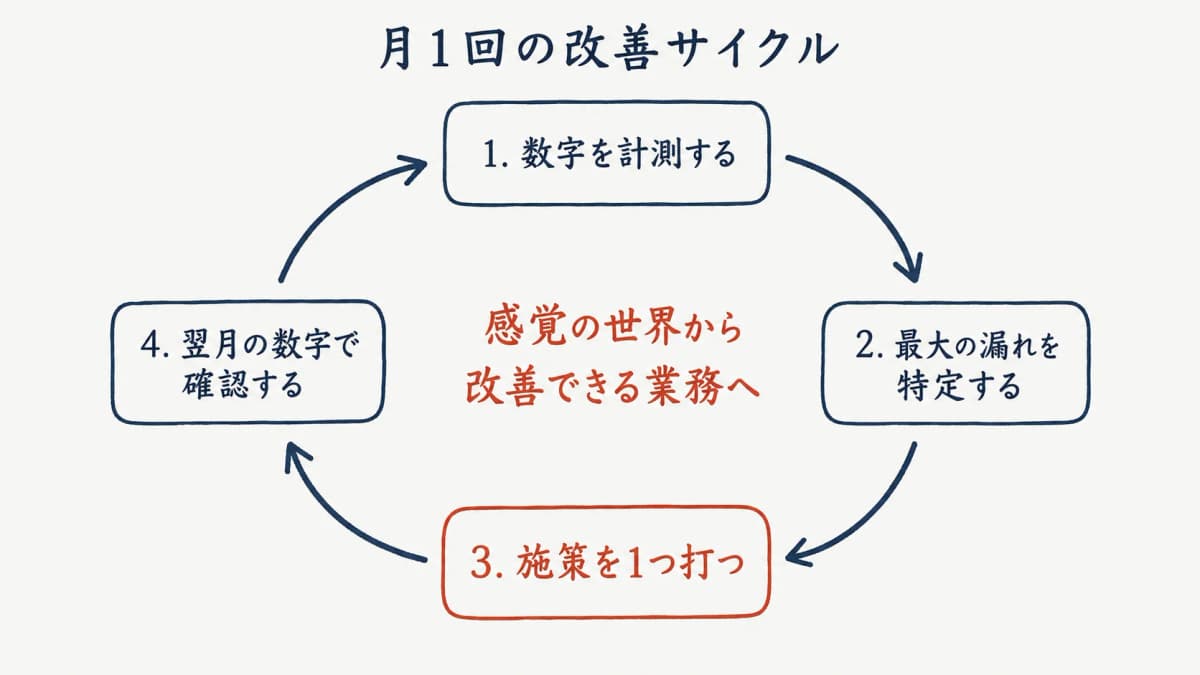 患者維持改善サイクルの全体像